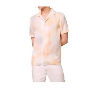 2 Faded Tie Dye Button Down Shirts